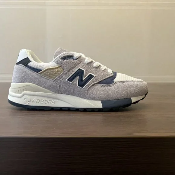 New Balance M998 Classic Retro Running Sneakers - Picture 2 of 6
